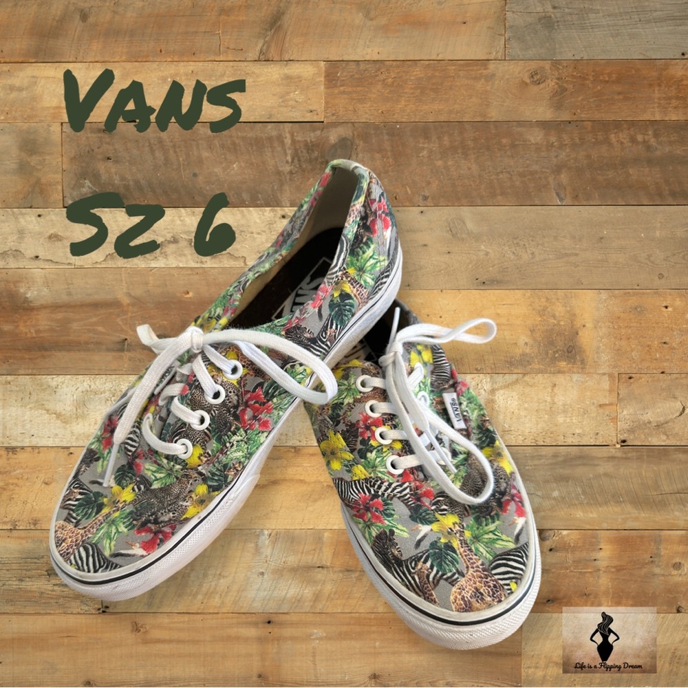 Vans Kenya Jungle Safari Sz 6.5 Shoes